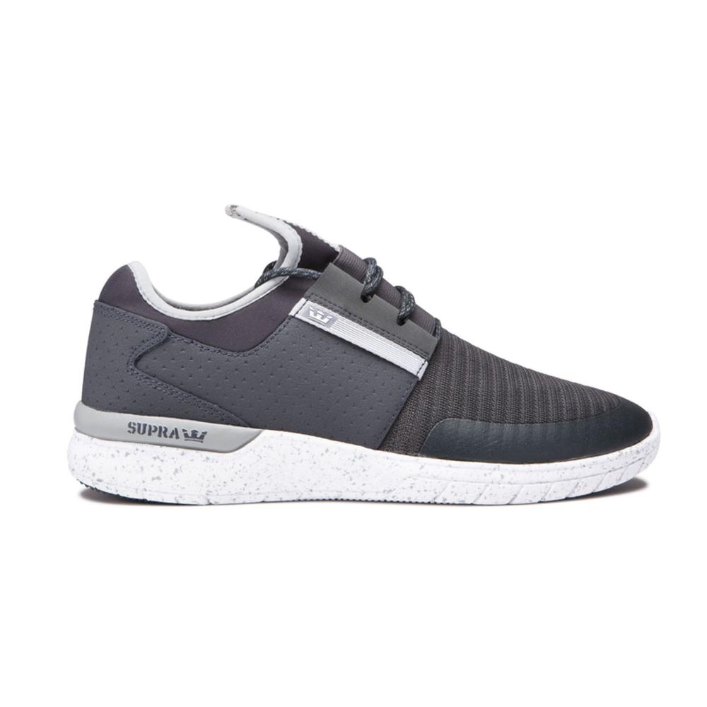 Tenis Supra Flow Run Unisex Trendy Gris