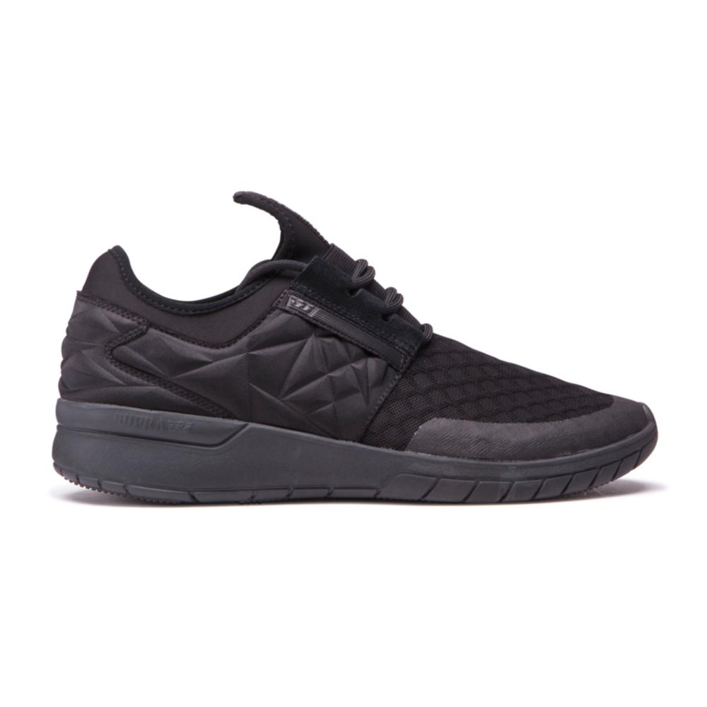 Tenis Supra Flow Run Evo 2 Unisex Basico Negro