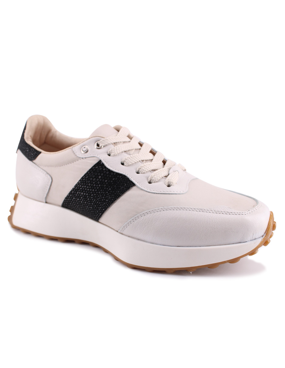 Tenis Manet De Piel Para Mujer