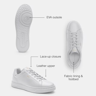 Foto 3 | Tenis Coach High Line Blancos para Hombre- Venta Internacional