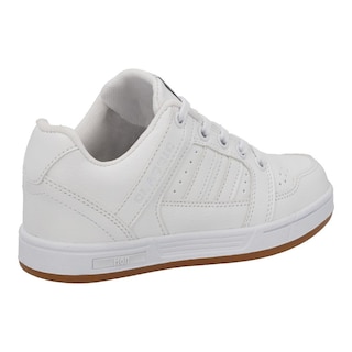 Foto 3 | Tenis Niño Hgn By Mr Shu Escolares Sport Casual Comodos Blanco