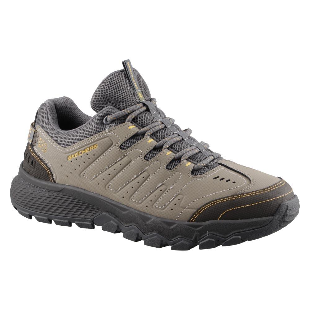 Foto 3 pulgar | Tenis Skechers Caballero Comodos Memory Foam Versatil Beige