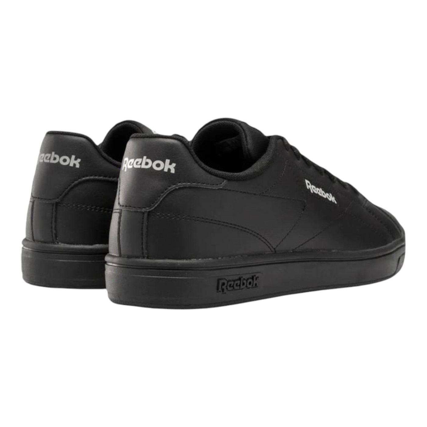 Foto 5 pulgar | Tenis Reebok Reebok Court Clean   Unisex Color Negro Modelo 100074370