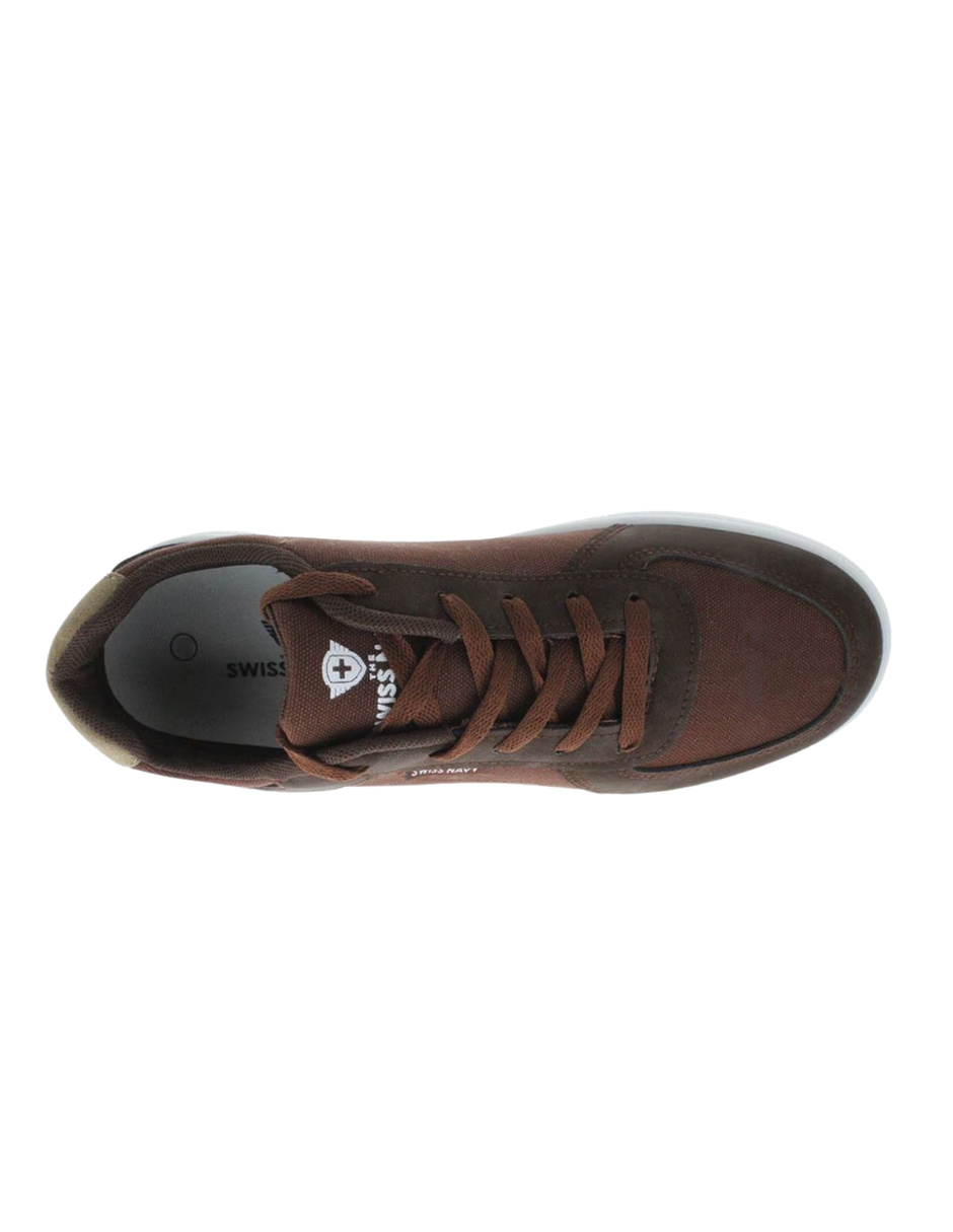 Foto 5 pulgar | Tenis Casula Swiss Navy 24393 Color Café Para Hombre