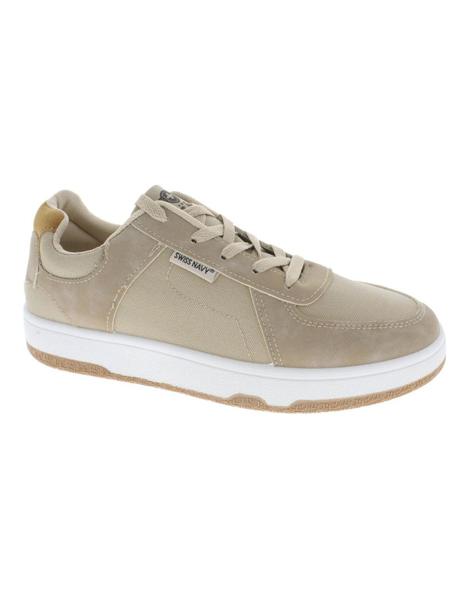 Foto 2 pulgar | Tenis Casual Swiss Navy 24394 Beige Para Hombre