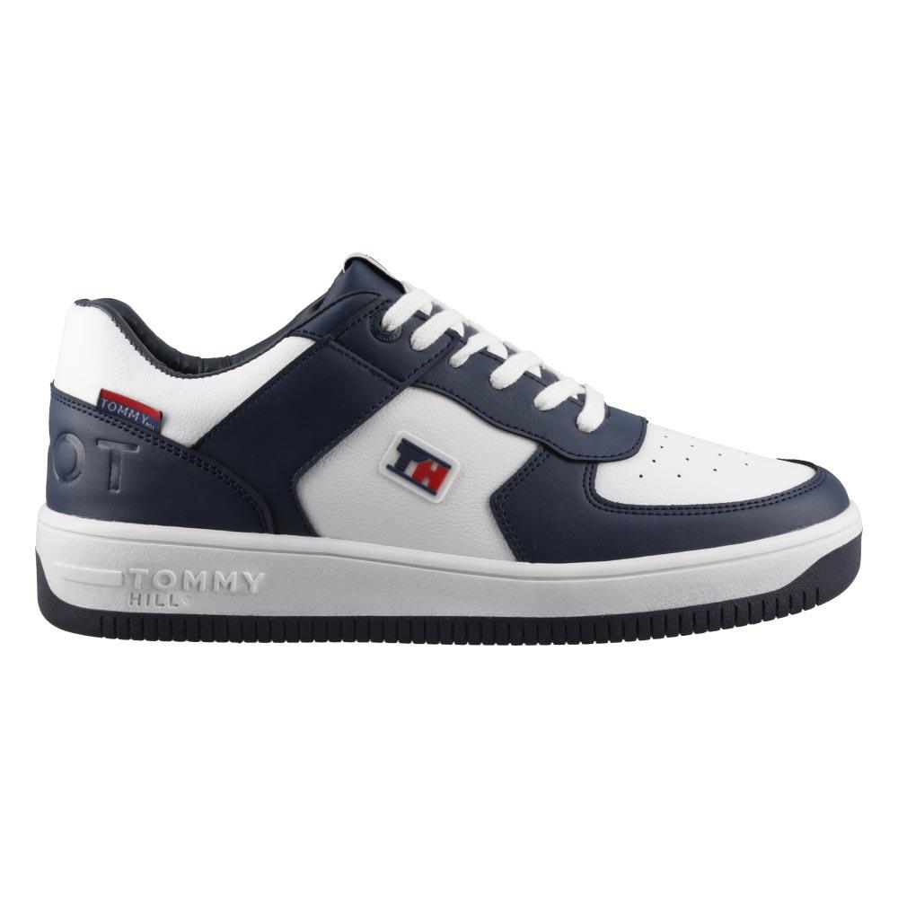 Tenis Tommy Hill Comodo Original Hombre Blanco