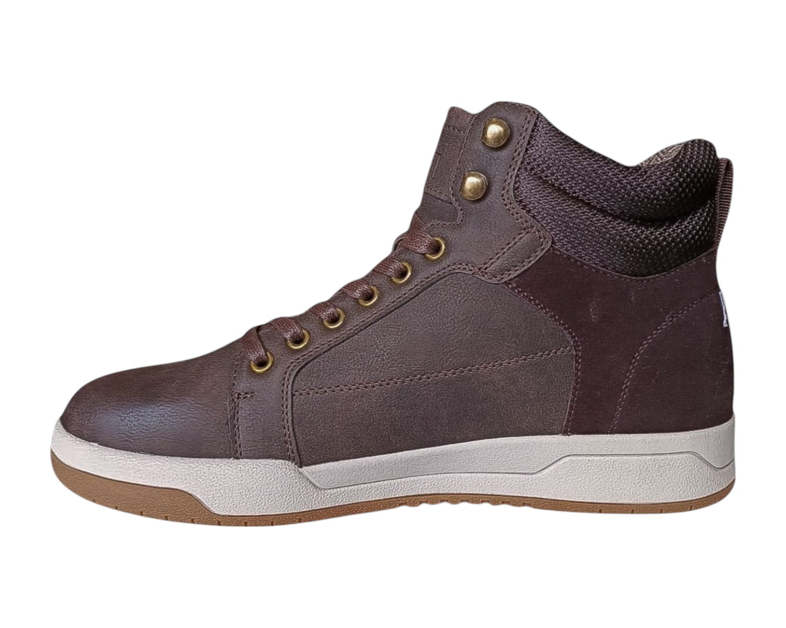 Foto 6 pulgar | Tenis Para Hombre Lob Footwear Pu Café 57704540