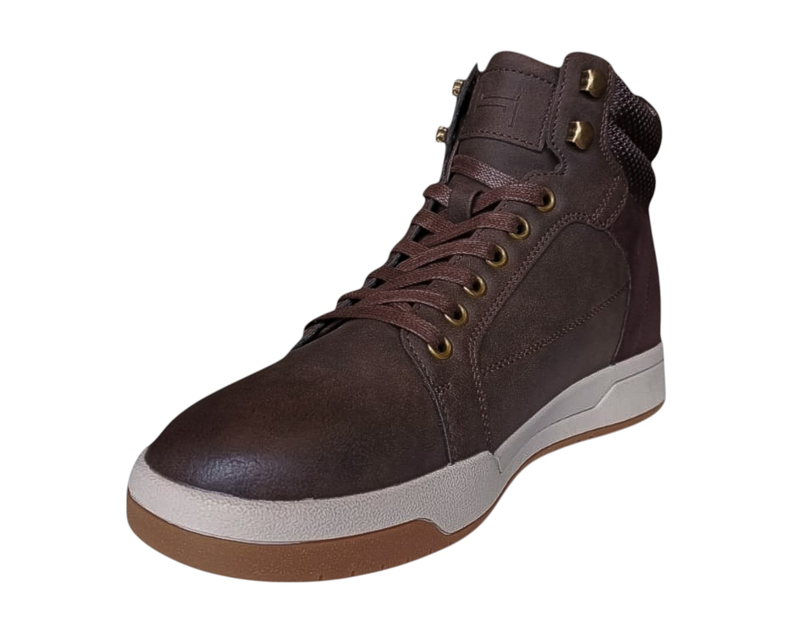 Foto 7 pulgar | Tenis Para Hombre Lob Footwear Pu Café 57704540