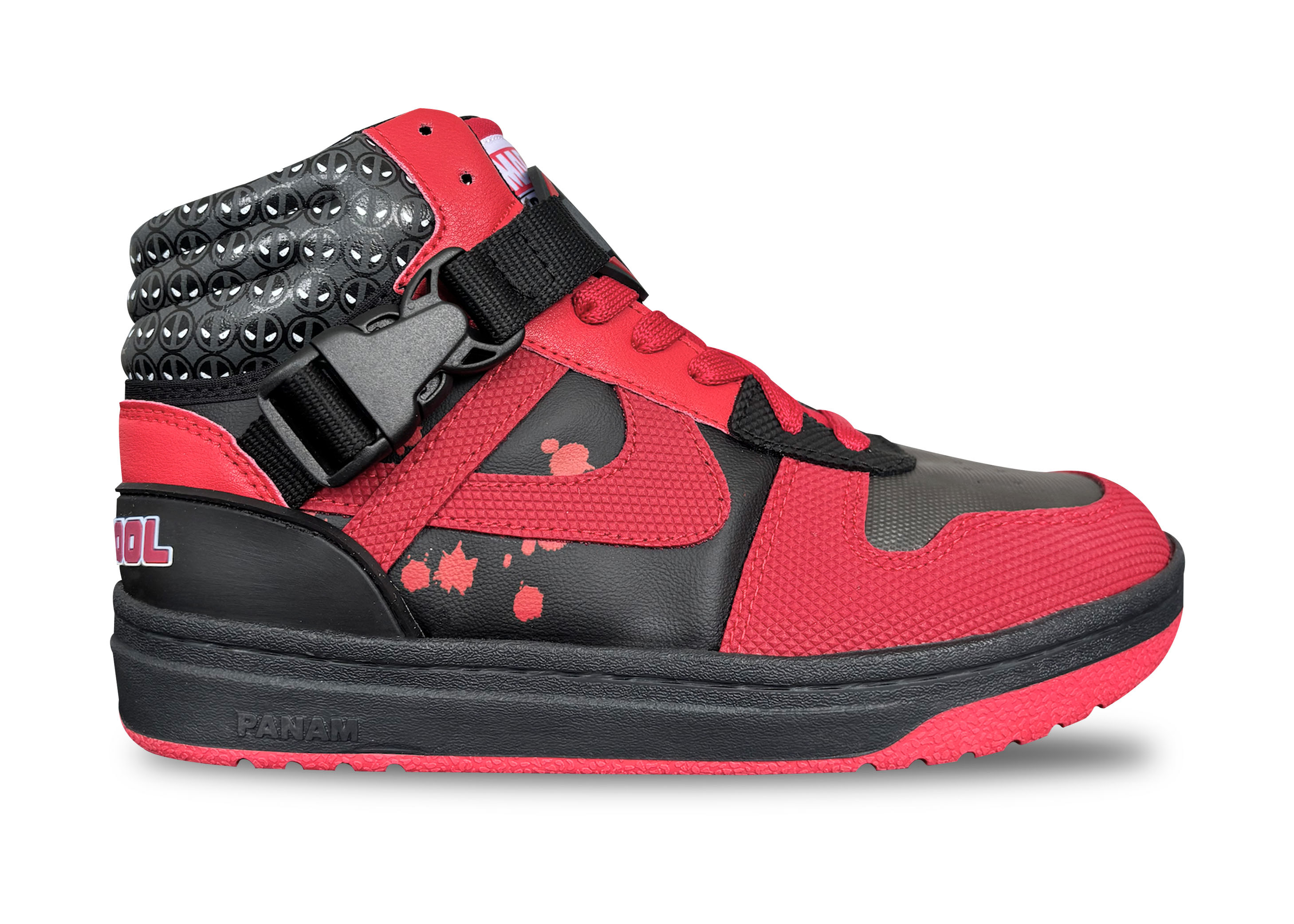 Foto 7 pulgar | Panam Tenis Unisex Bota Tepoz Deadpool