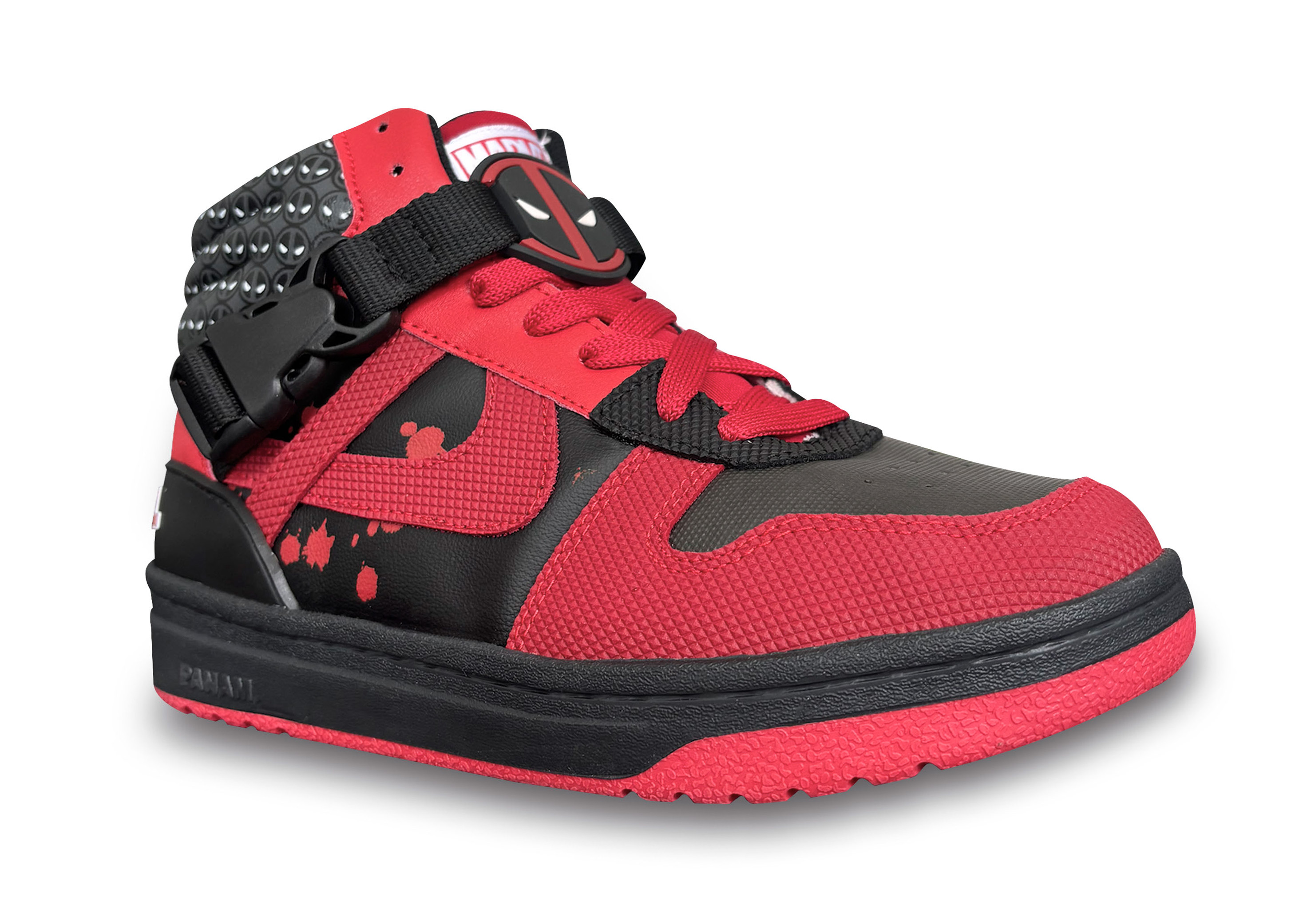 Foto 8 pulgar | Panam Tenis Unisex Bota Tepoz Deadpool