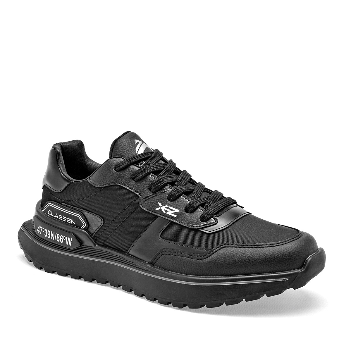 Foto 2 pulgar | Clasben Tenis Urbano Para Hombre Negro Cod.131983