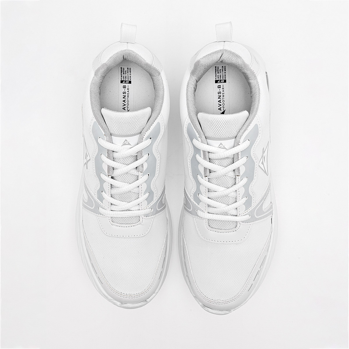 Foto 3 | Tenis Deportivos Avans-B Blancos para Hombre
