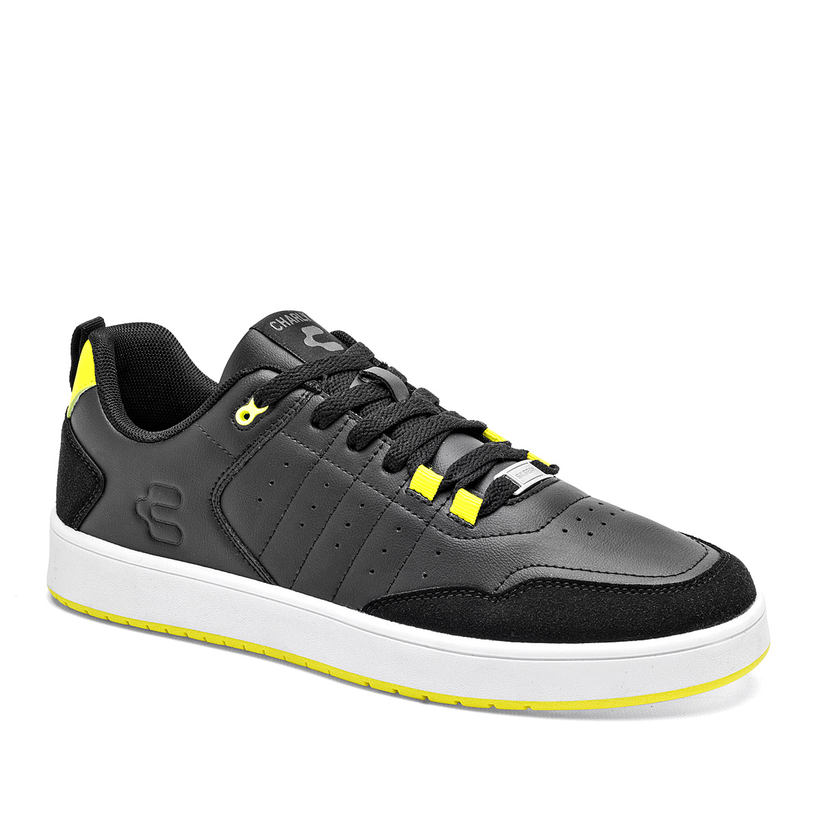 Foto 2 pulgar | Charly Tenis Urbano Para Hombre Negro Cod.131652