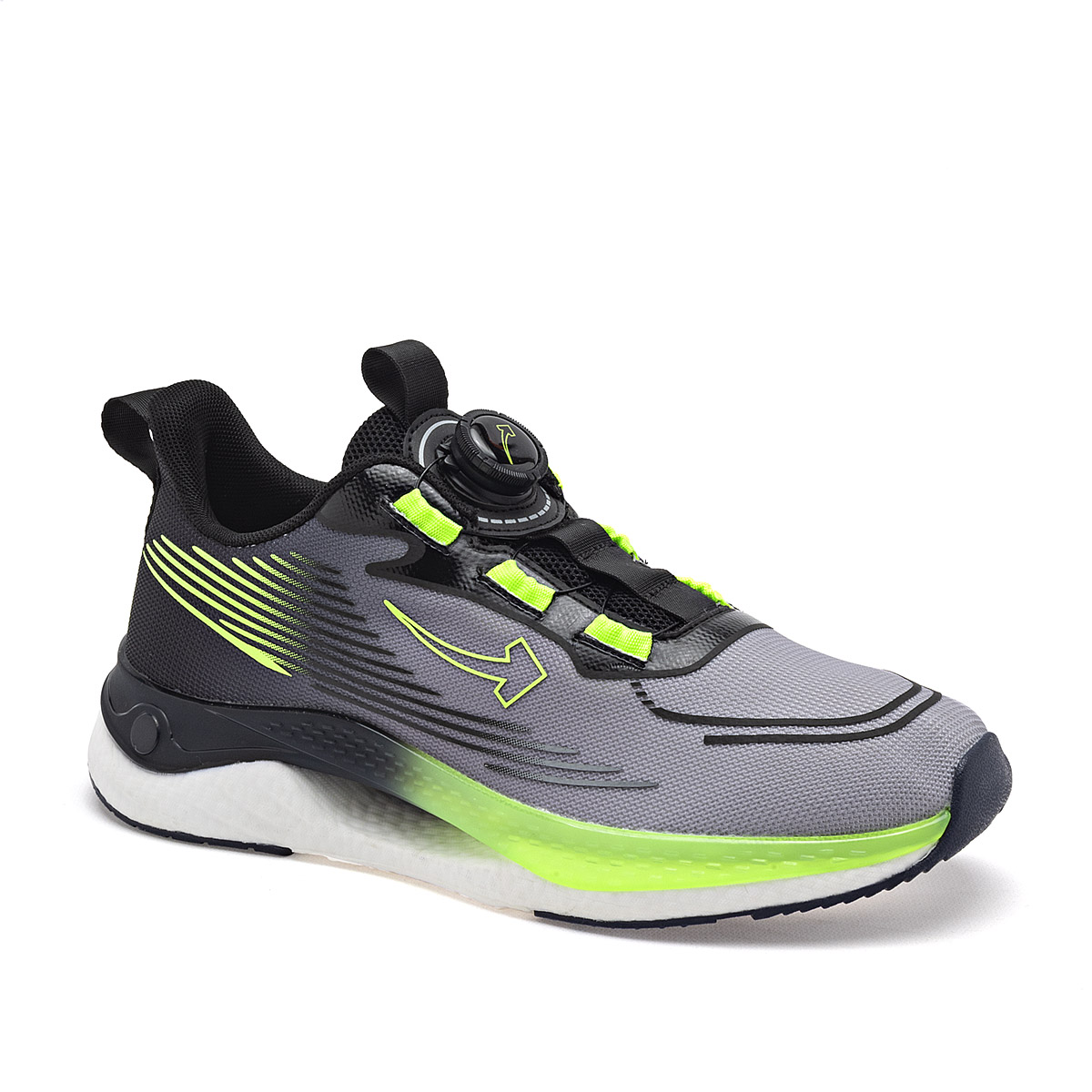 Been Class Tenis Deportivo Para Hombre Gris Negro, Importado Cod.133743