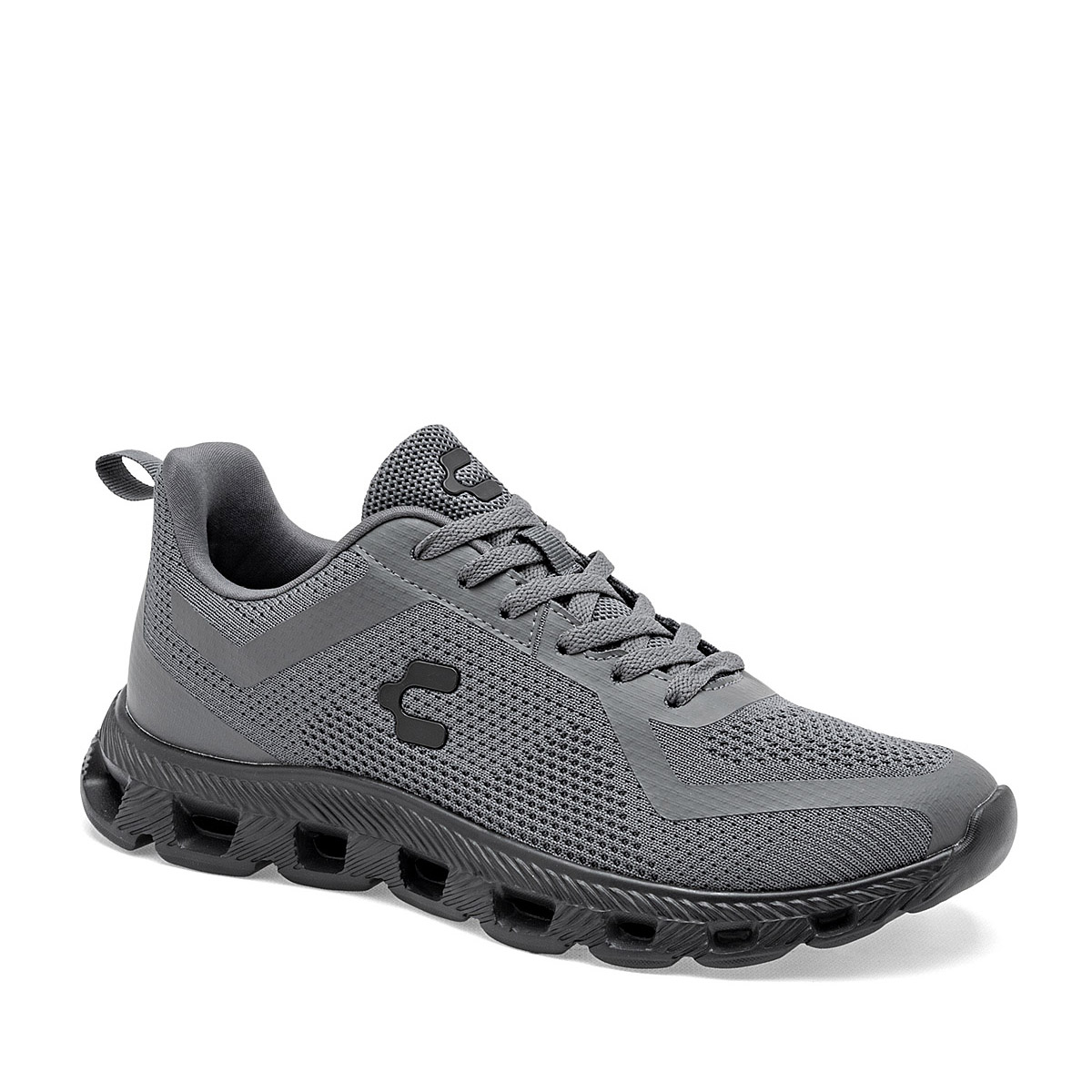 Foto 2 pulgar | Charly Tenis Deportivo Para Hombre Gris, Walking Cod.131663