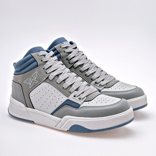Foto 2 | Clasben Tenis Urbano Para Hombre Gris Azul Cod.131970
