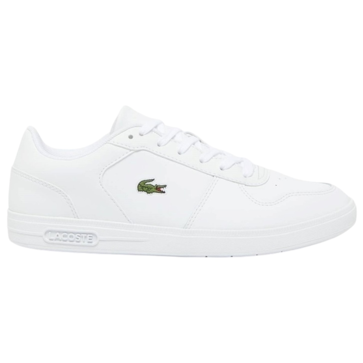 Foto 2 pulgar | Tenis/sneakers Lacoste T-base Casual Blanco De Piel Para Mujer