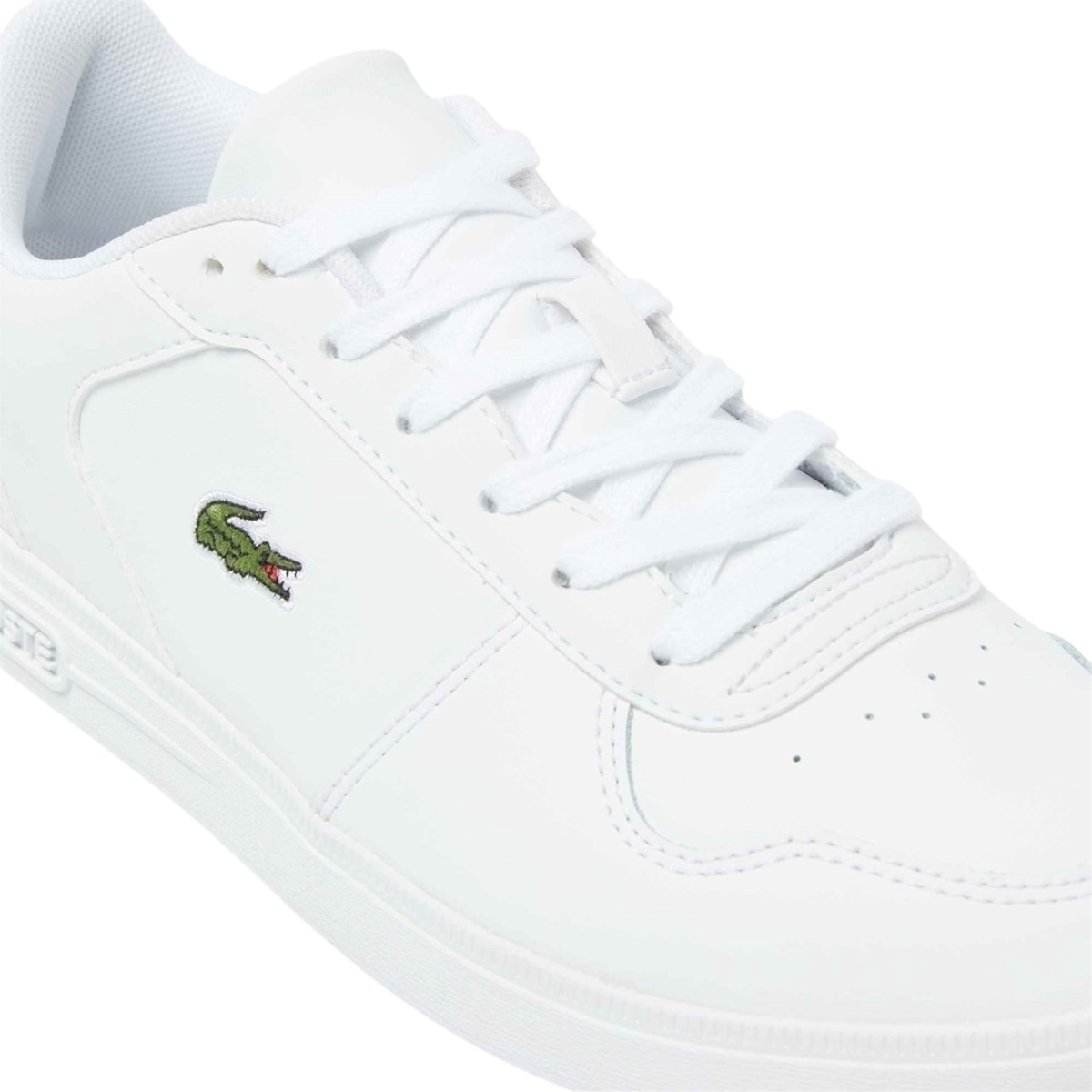 Foto 4 pulgar | Tenis/sneakers Lacoste T-base Casual Blanco De Piel Para Mujer