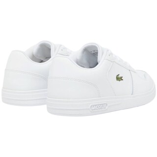 Foto 4 | Tenis/sneakers Lacoste T-base Casual Blanco De Piel Para Mujer