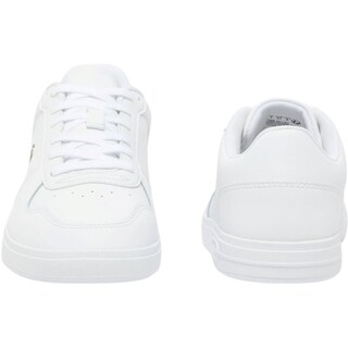 Foto 5 | Tenis/sneakers Lacoste T-base Casual Blanco De Piel Para Mujer