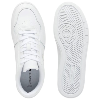 Foto 6 | Tenis/sneakers Lacoste T-base Casual Blanco De Piel Para Mujer