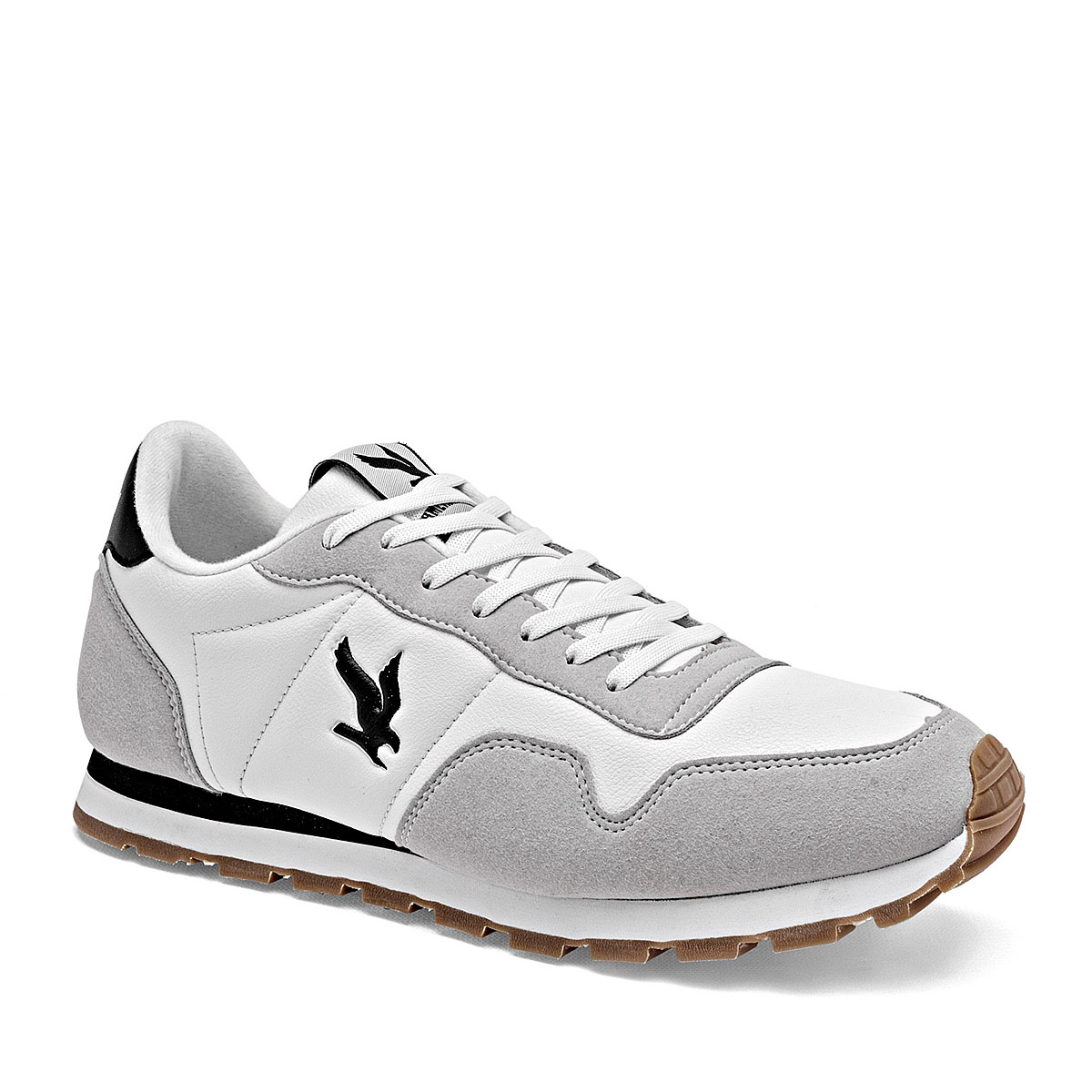 Foto 2 pulgar | Tenis Urbanos American Fire Blanco Gris