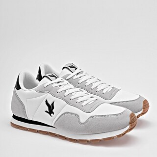 Foto 2 | Tenis Urbanos American Fire Blanco Gris