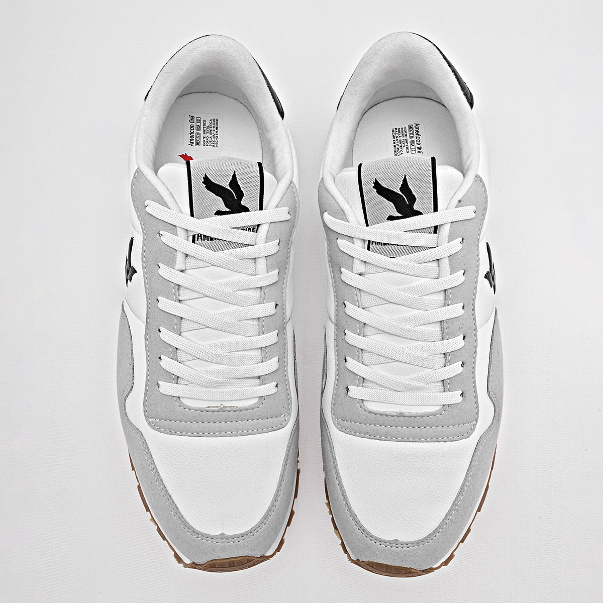 Foto 4 pulgar | Tenis Urbanos American Fire Blanco Gris