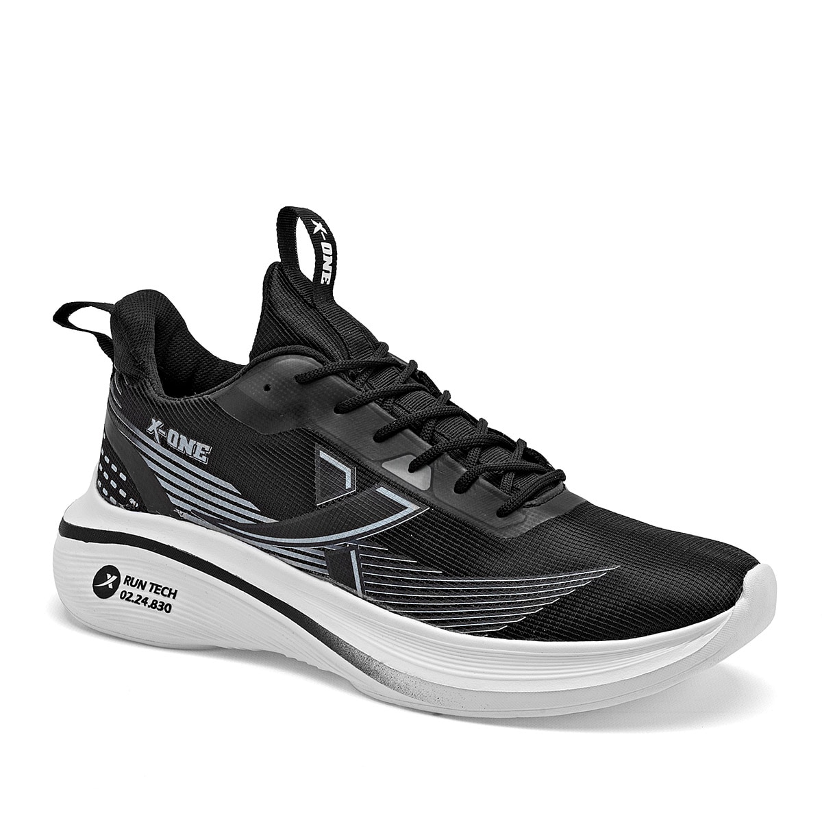 X-one Tenis Deportivo Para Hombre Negro Gris Cod.132940 $744