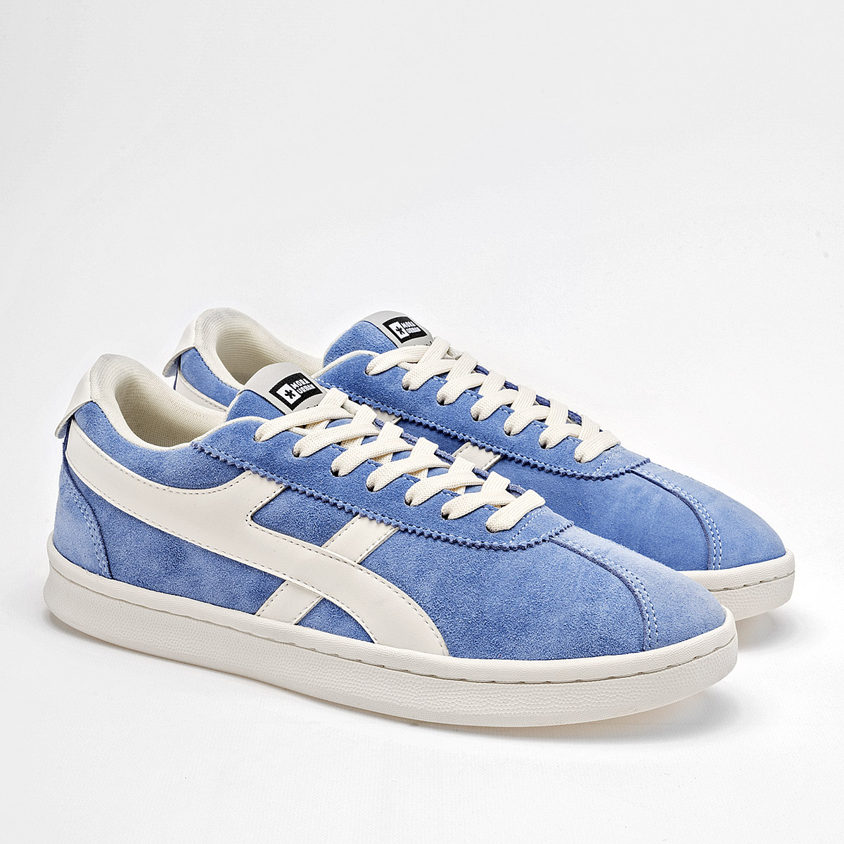 Foto 3 pulgar | Mora Urban Tenis Urbano Para Hombre Azul Blanco Cod.132520