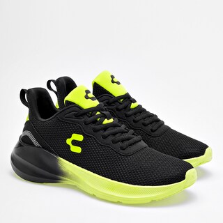 Foto 2 | Charly Tenis Deportivo Para Hombre Negro Verde, Running Cod.129644