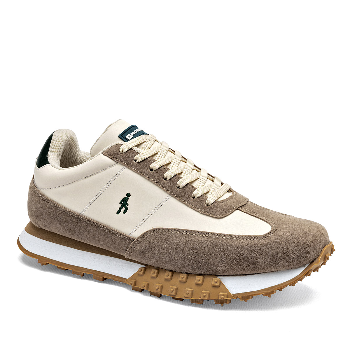 Foto 2 pulgar | Mora Urban Tenis Urbano Para Hombre Beige Camel Cod.132526