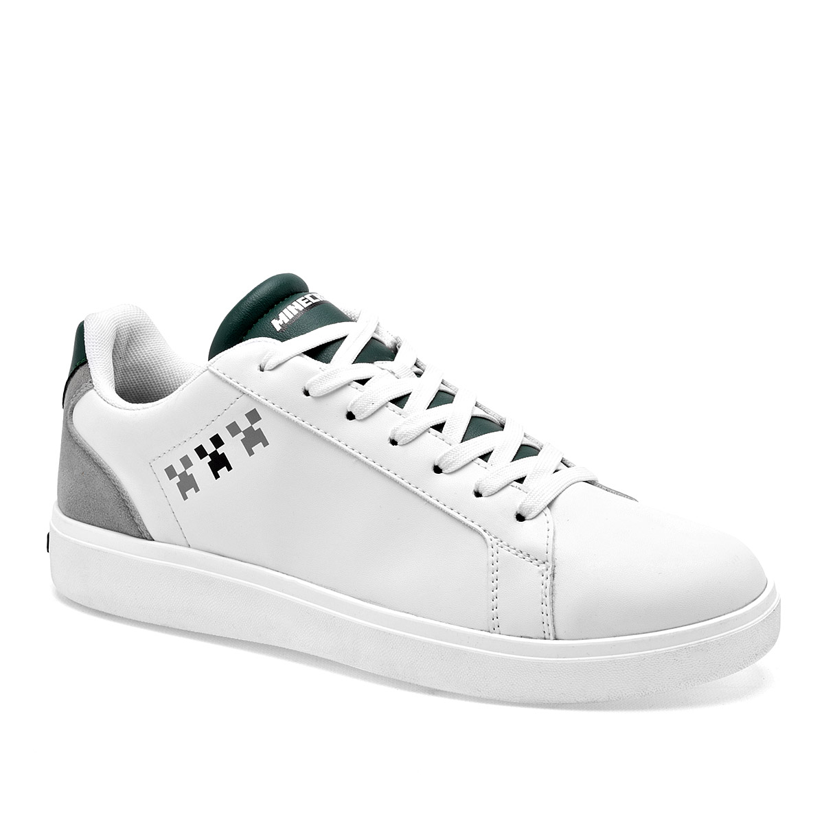 Foto 2 pulgar | Licencias Yuyin Tenis Urbano Para Hombre Blanco Gris Verde Cod.132410