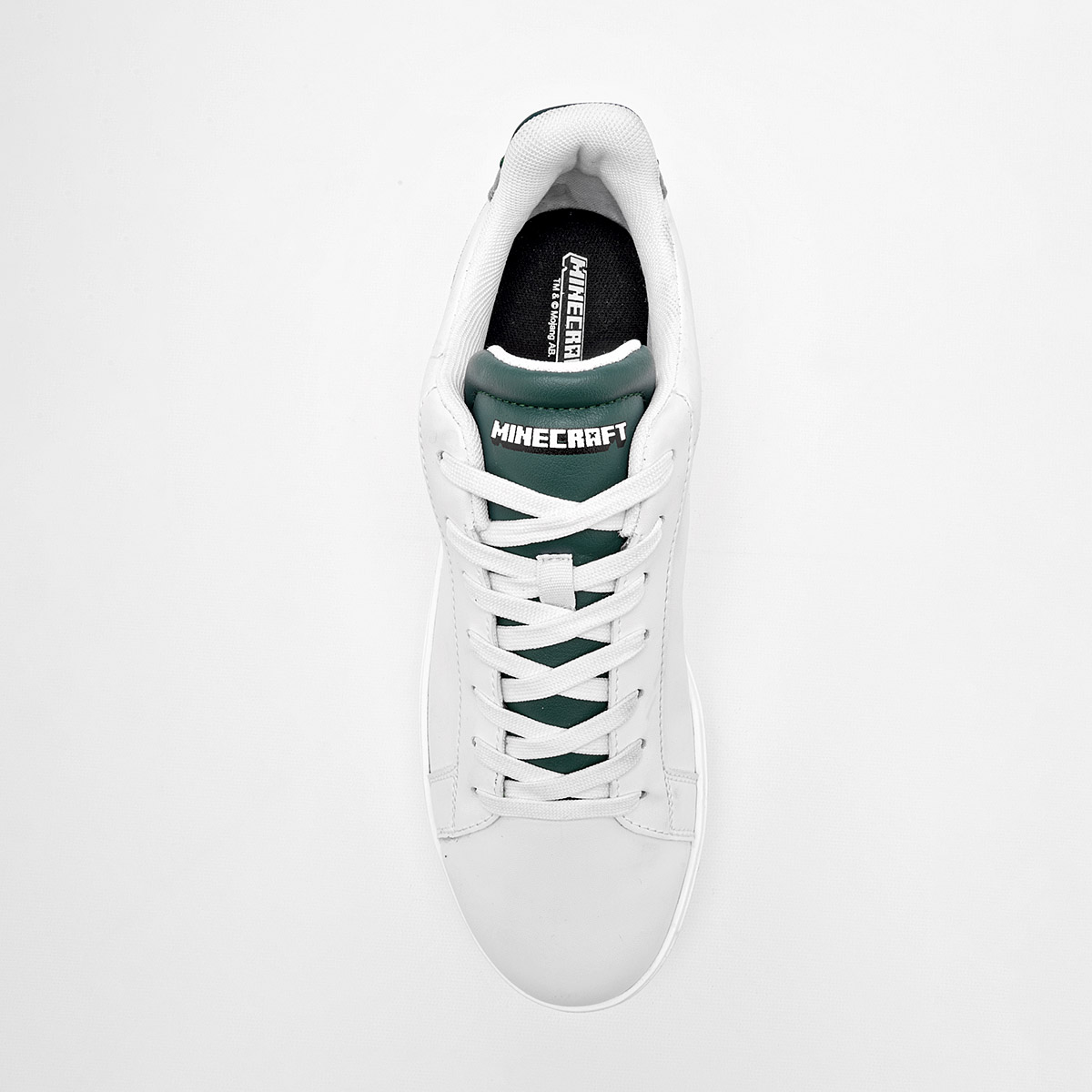Foto 2 | Licencias Yuyin Tenis Urbano Para Hombre Blanco Gris Verde Cod.132410