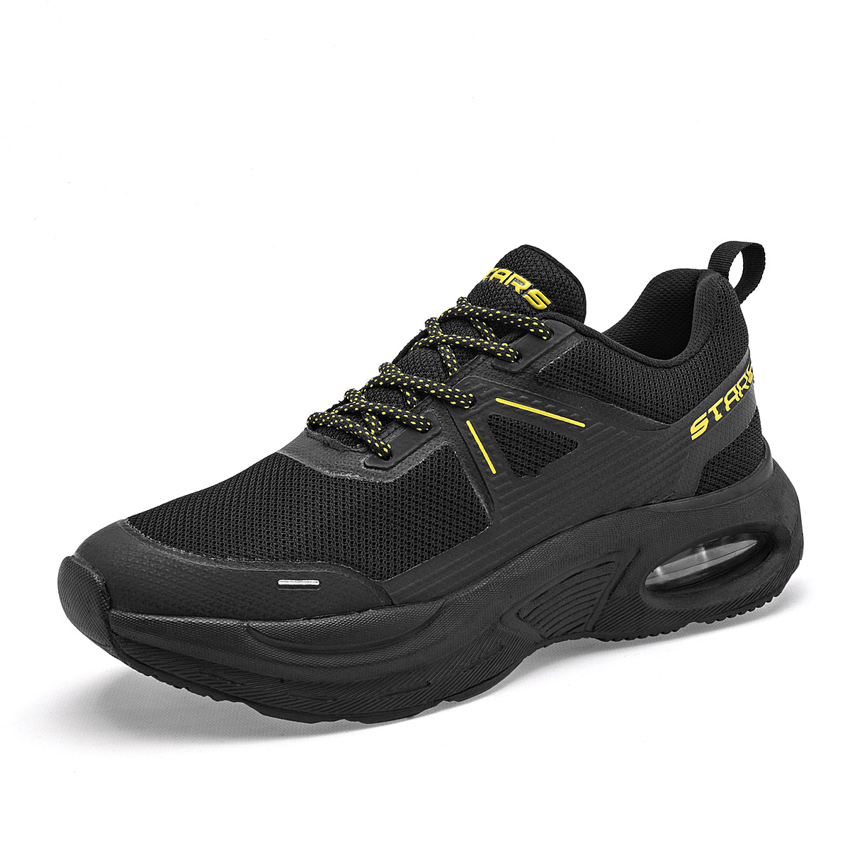 Foto 2 pulgar | Stars Of The World Tenis Urbano Para Hombre Negro Cod.132818