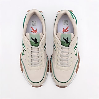 Foto 3 | American Fire Tenis Urbano Para Hombre Beige Verde Cod.133797