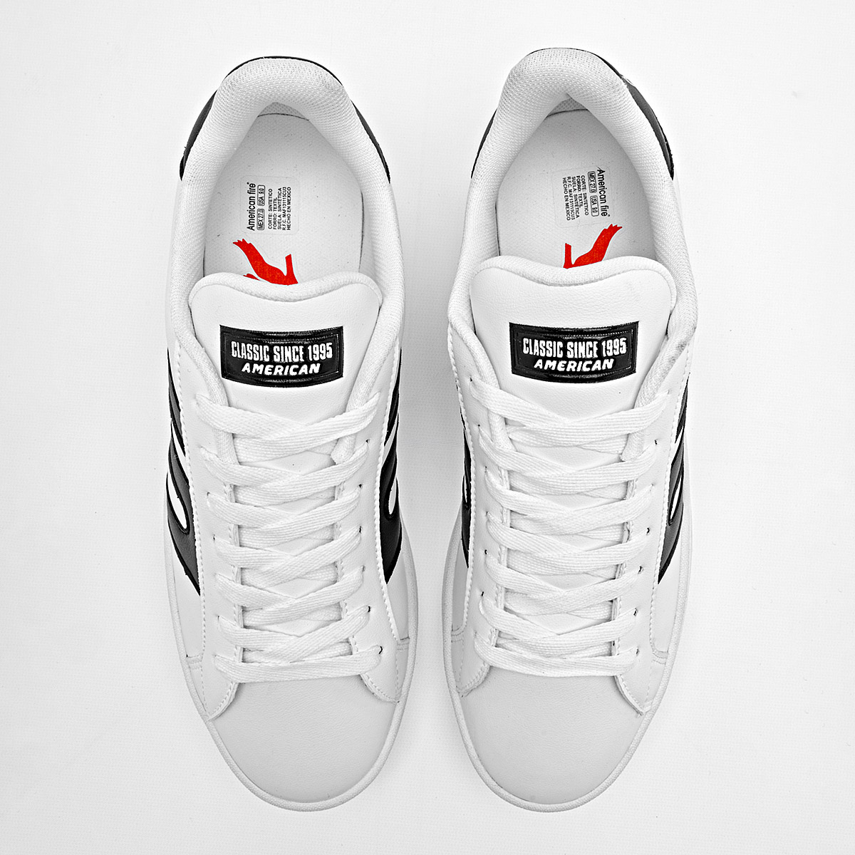 Foto 4 pulgar | Tenis Urbanos American Fire Blancos
