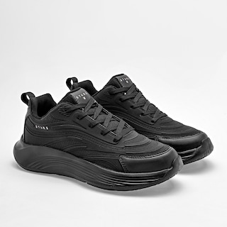Foto 2 | Stars Of The World Tenis Deportivo Para Hombre Negro Cod.132822