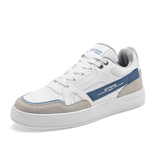Foto 1 | Stars Of The World Tenis Urbano Para Hombre Blanco Gris Azul Cod.132819