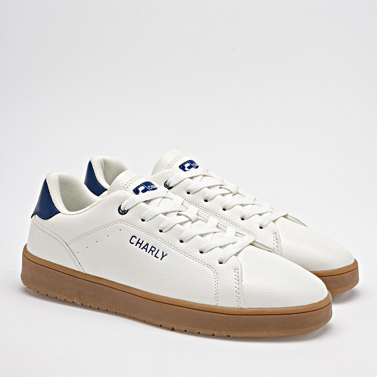 Foto 3 pulgar | Tenis Urbanos Charly Blancos para Hombre