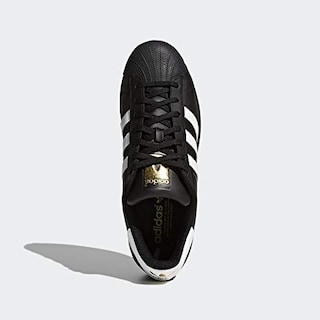Foto 5 | Zapatilla Adidas Originals Superstar Para Hombre, Color Negro/blanco, Talla 10 - Venta Internacional.