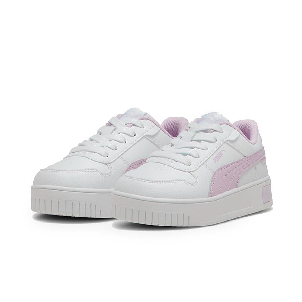 Foto 3 pulgar | Tenis Puma Carina Street Beach Florals Jr Flores Blanco