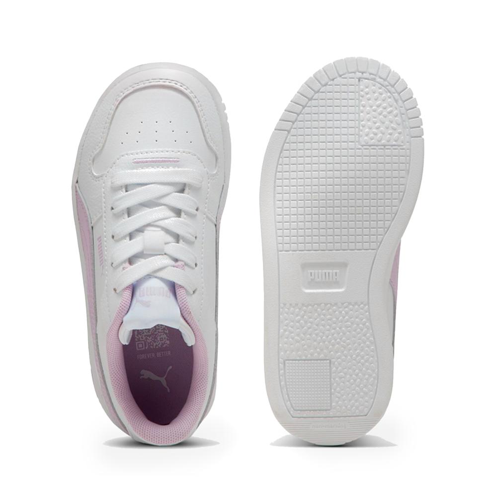 Foto 4 pulgar | Tenis Puma Carina Street Beach Florals Jr Flores Blanco