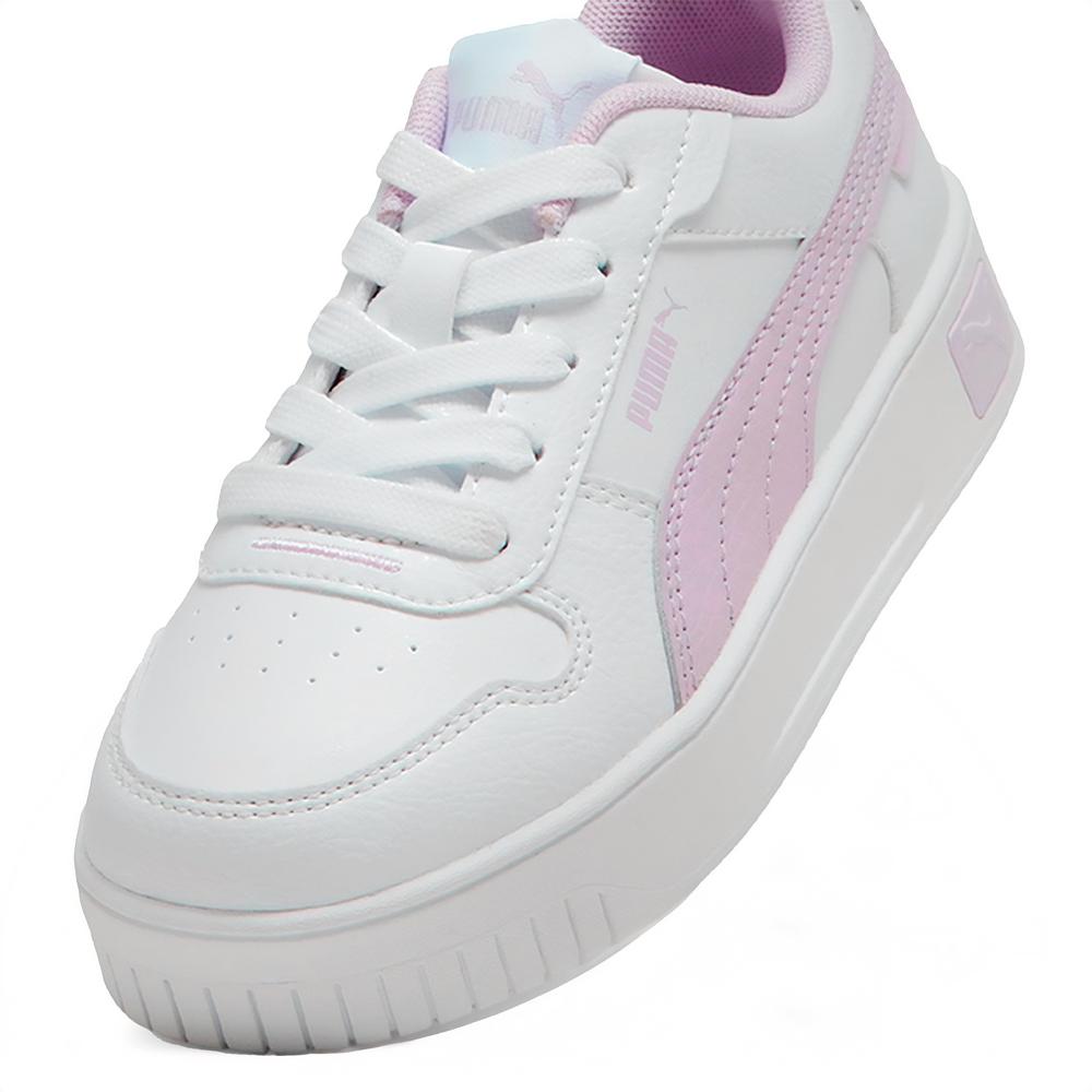 Foto 5 pulgar | Tenis Puma Carina Street Beach Florals Jr Flores Blanco