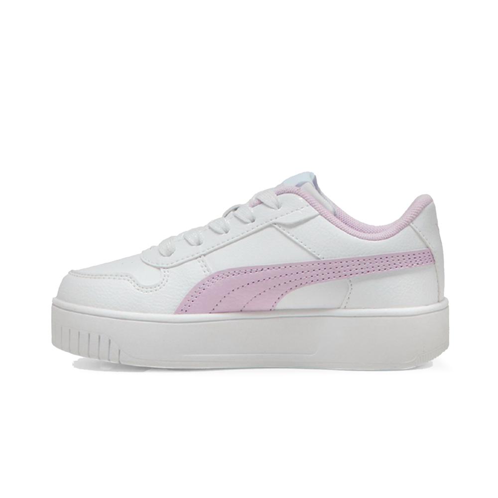 Foto 6 pulgar | Tenis Puma Carina Street Beach Florals Jr Flores Blanco