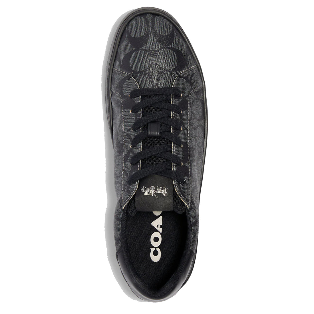 Foto 3 | Tenis/sneakers Coach Casual Clp Sig Negro Monogram Para Hombre