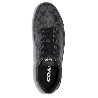 Foto 3 | Tenis/sneakers Coach Casual Clp Sig Negro Monogram Para Hombre