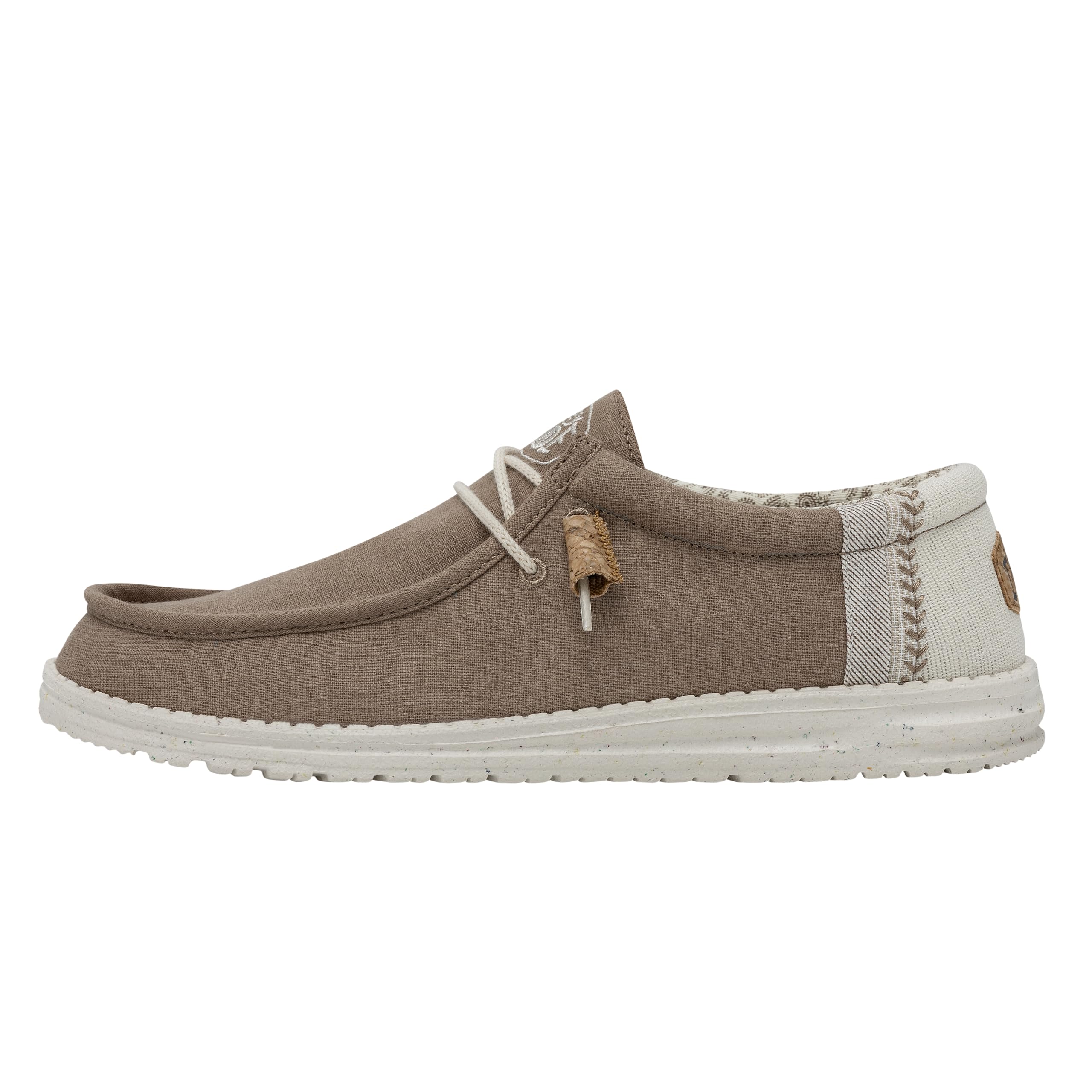 Foto 2 pulgar | Mocasines Hey Dude Wally Break Stitch Clay Para Hombre, Talla 8 - Venta Internacional.