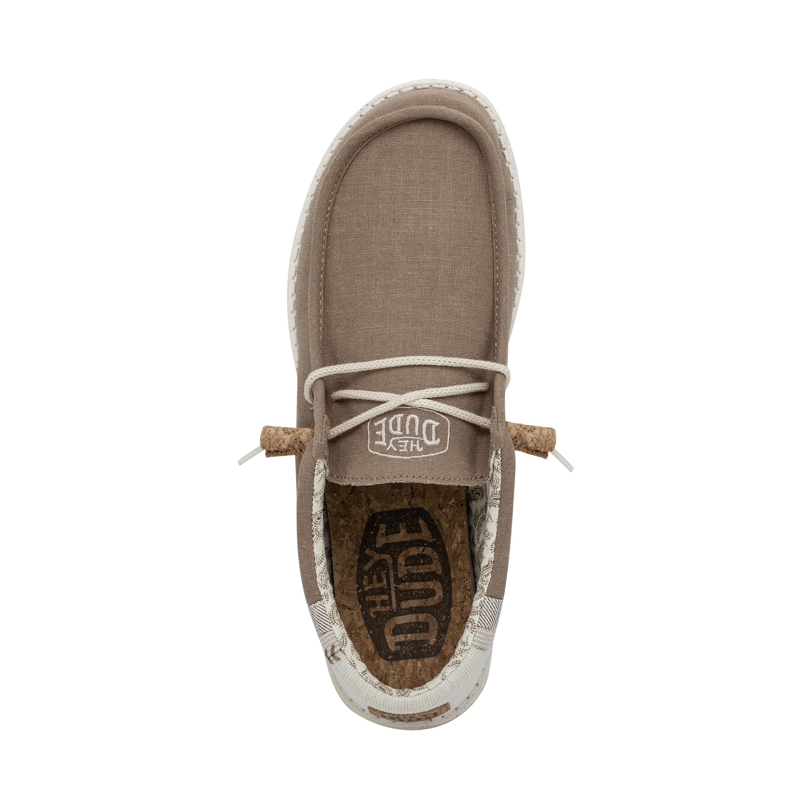 Foto 3 pulgar | Mocasines Hey Dude Wally Break Stitch Clay Para Hombre, Talla 8 - Venta Internacional.