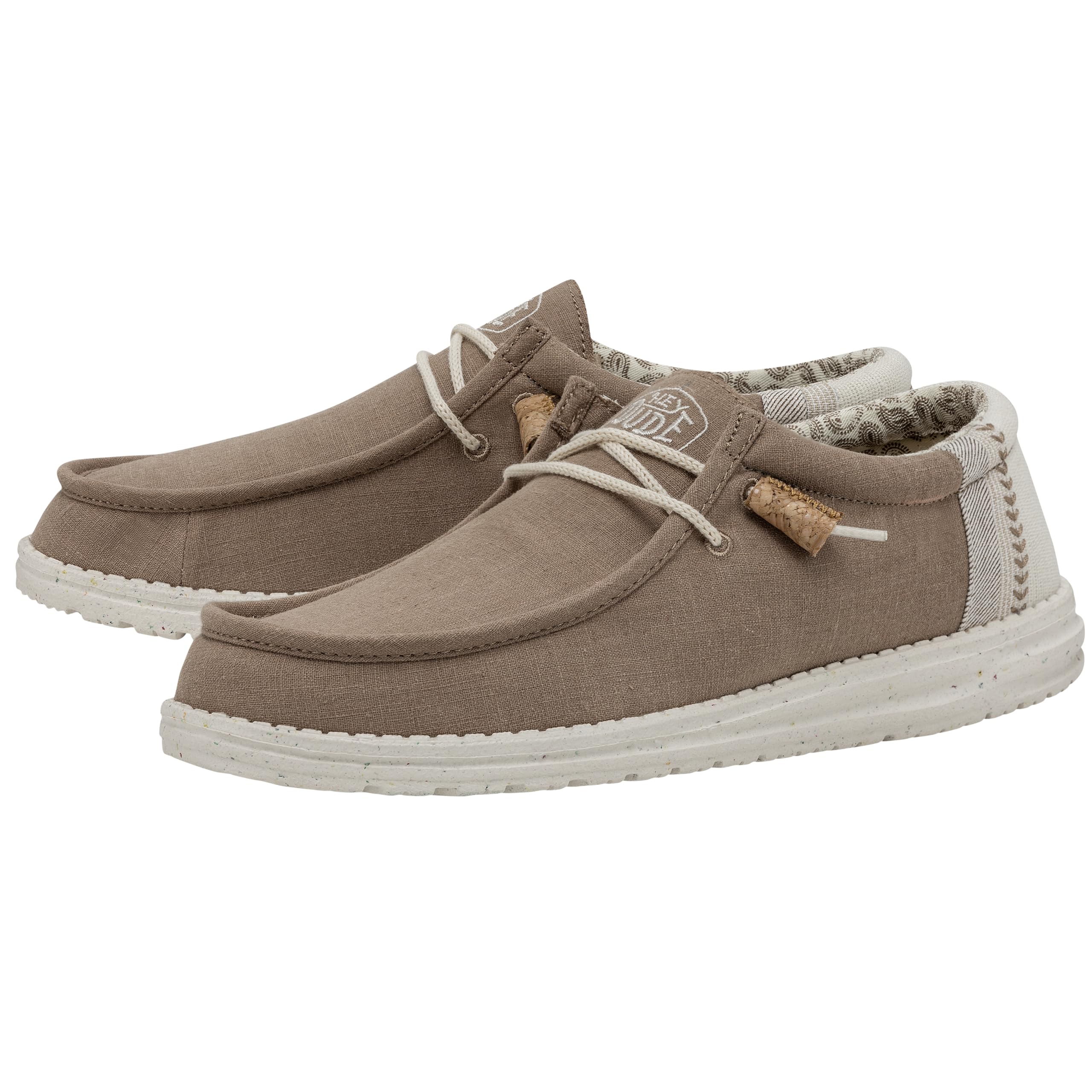Foto 5 pulgar | Mocasines Hey Dude Wally Break Stitch Clay Para Hombre, Talla 8 - Venta Internacional.